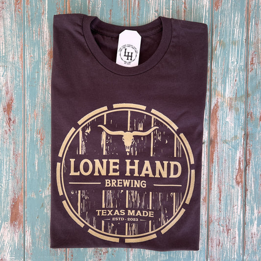 The Barrel Short Sleeve T-shirt | The Lone Hand Hat Co